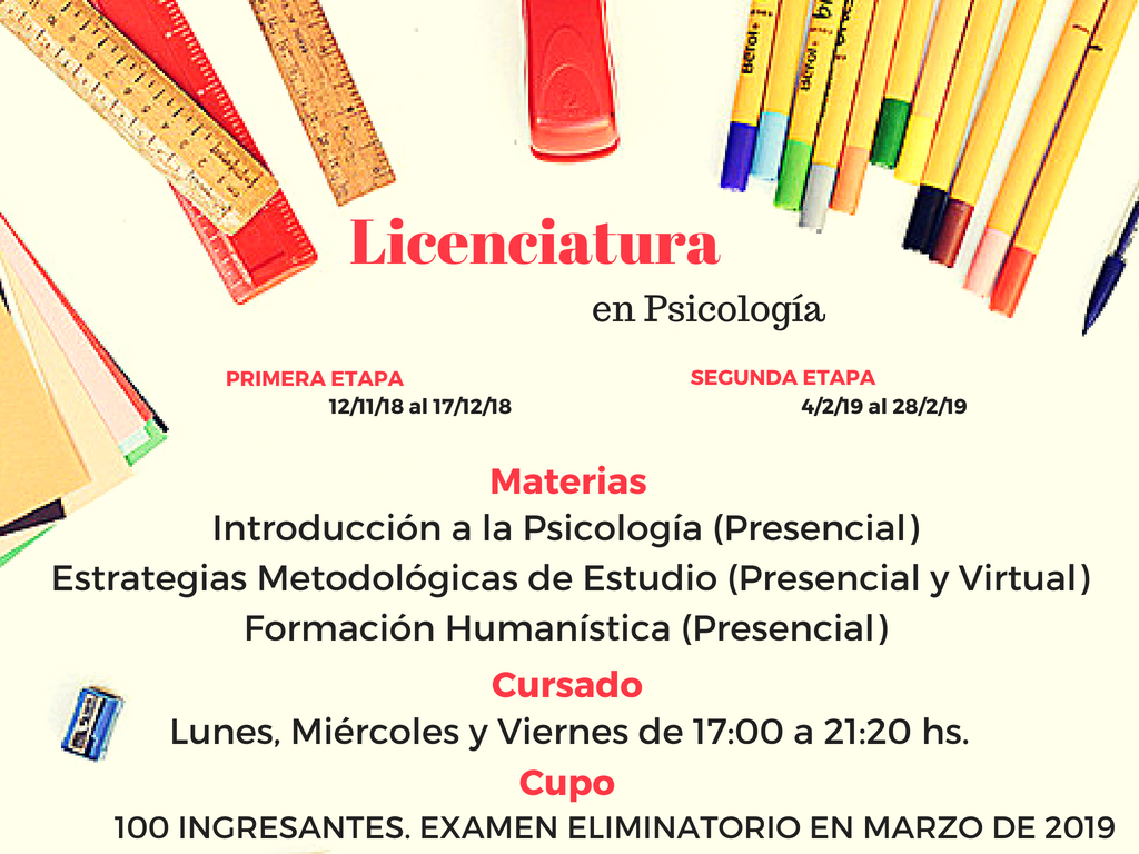 curso de ingreso 2019 2